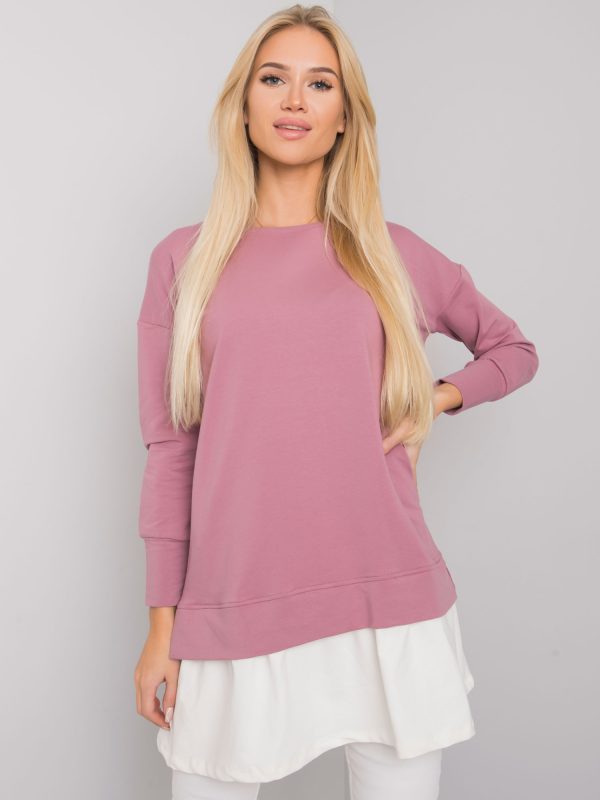 Wholesale Dirty pink cotton tunic Brighton RUE PARIS