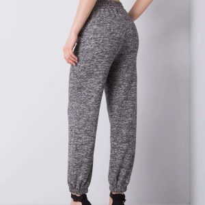 Wholesale Grey melange sweatpants Sidney RUE PARIS