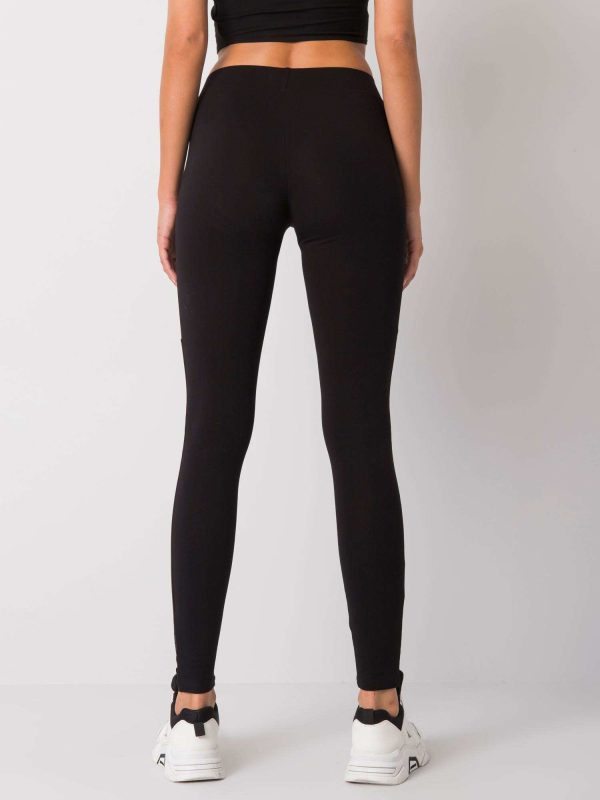 Wholesale Black leggings with Marieke RUE PARIS