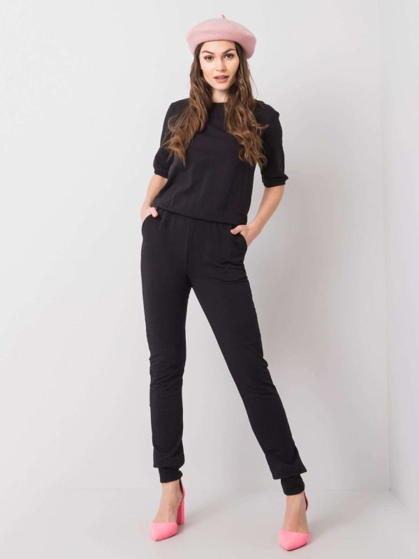 Wholesale Ilina black jumpsuit