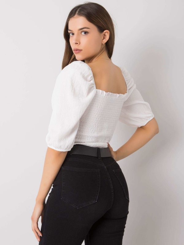 Wholesale White blouse Herminia RUE PARIS