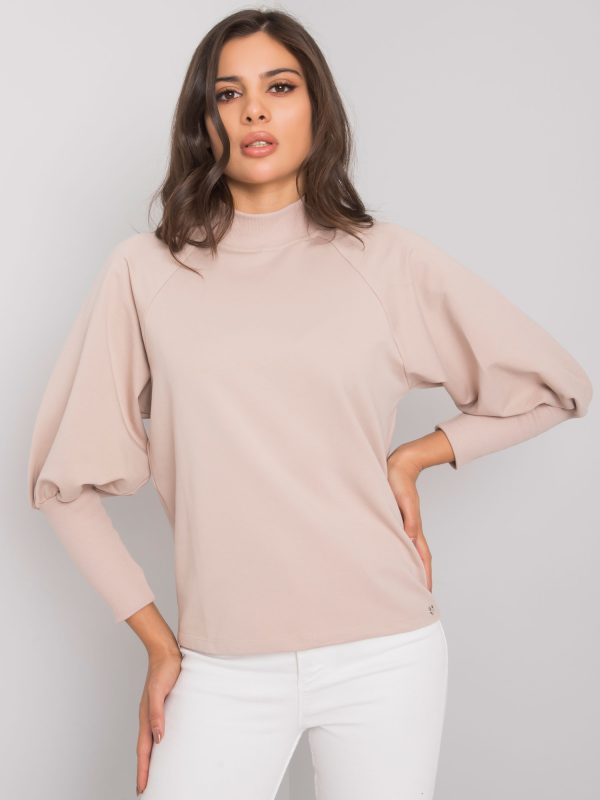 Wholesale Light beige Lanciano cotton blouse