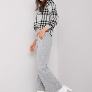 Wholesale Grey knitted set Marthe