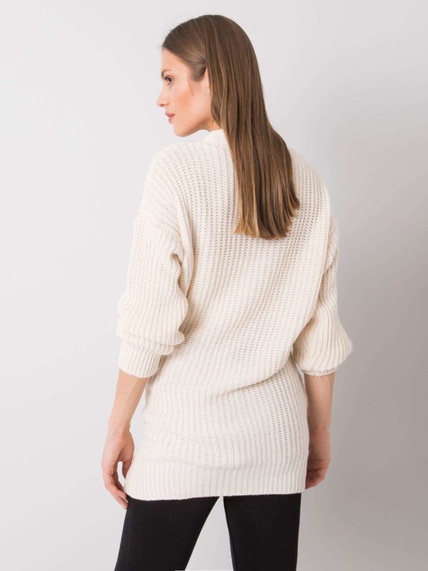 Wholesale Ecru sweater Daisy RUE PARIS