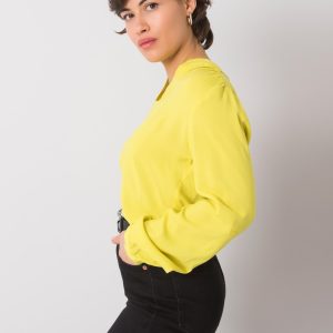 Wholesale Lime blouse Davina RUE PARIS