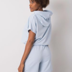 Wholesale Light blue cotton set Kaylie RUE PARIS