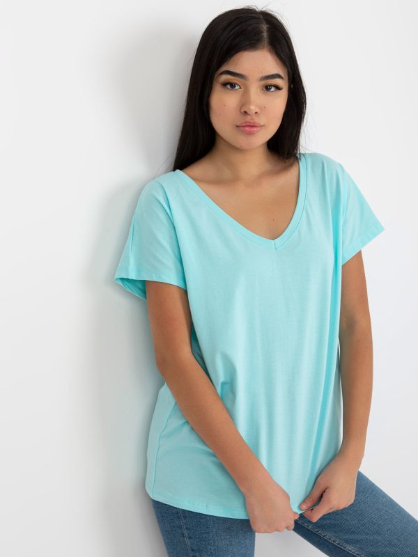 Wholesale Emory V neckline classic classic t-shirt