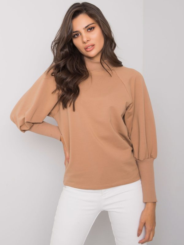 Wholesale Camel Lanciano Cotton Blouse