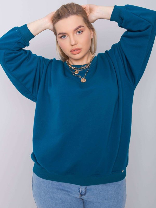 Wholesale Mischa plus size sea sweatshirt