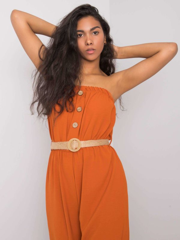 Wholesale Orange jumpsuit Felippa RUE PARIS