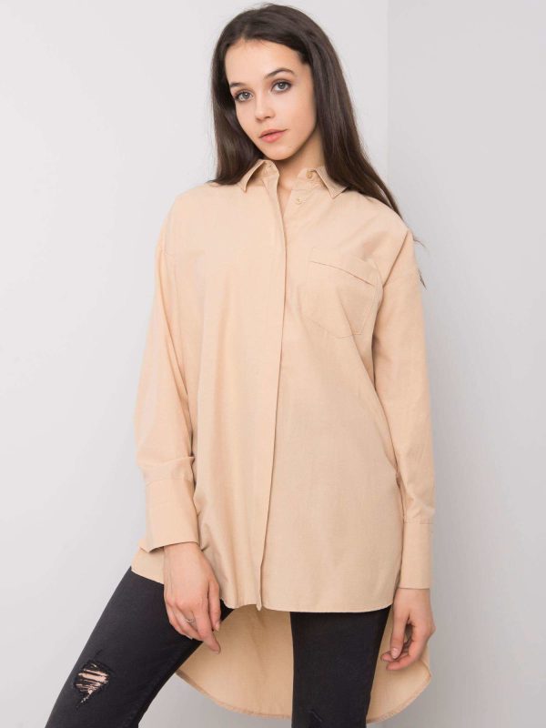 Wholesale Beige shirt Lillian RUE PARIS