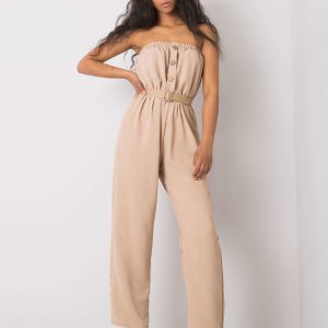 Wholesale Beige jumpsuit Felippa RUE PARIS