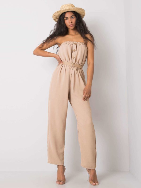 Wholesale Beige jumpsuit Felippa RUE PARIS