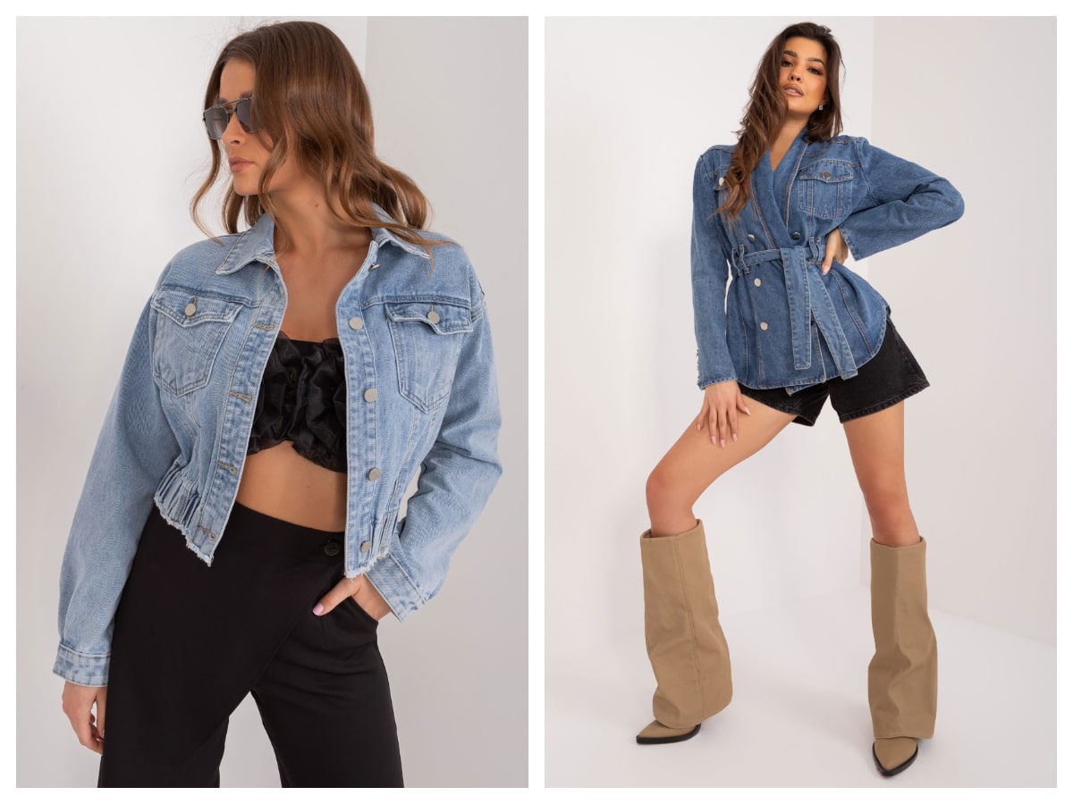 Women’s denim jackets – fashionable clothing in a timeless style